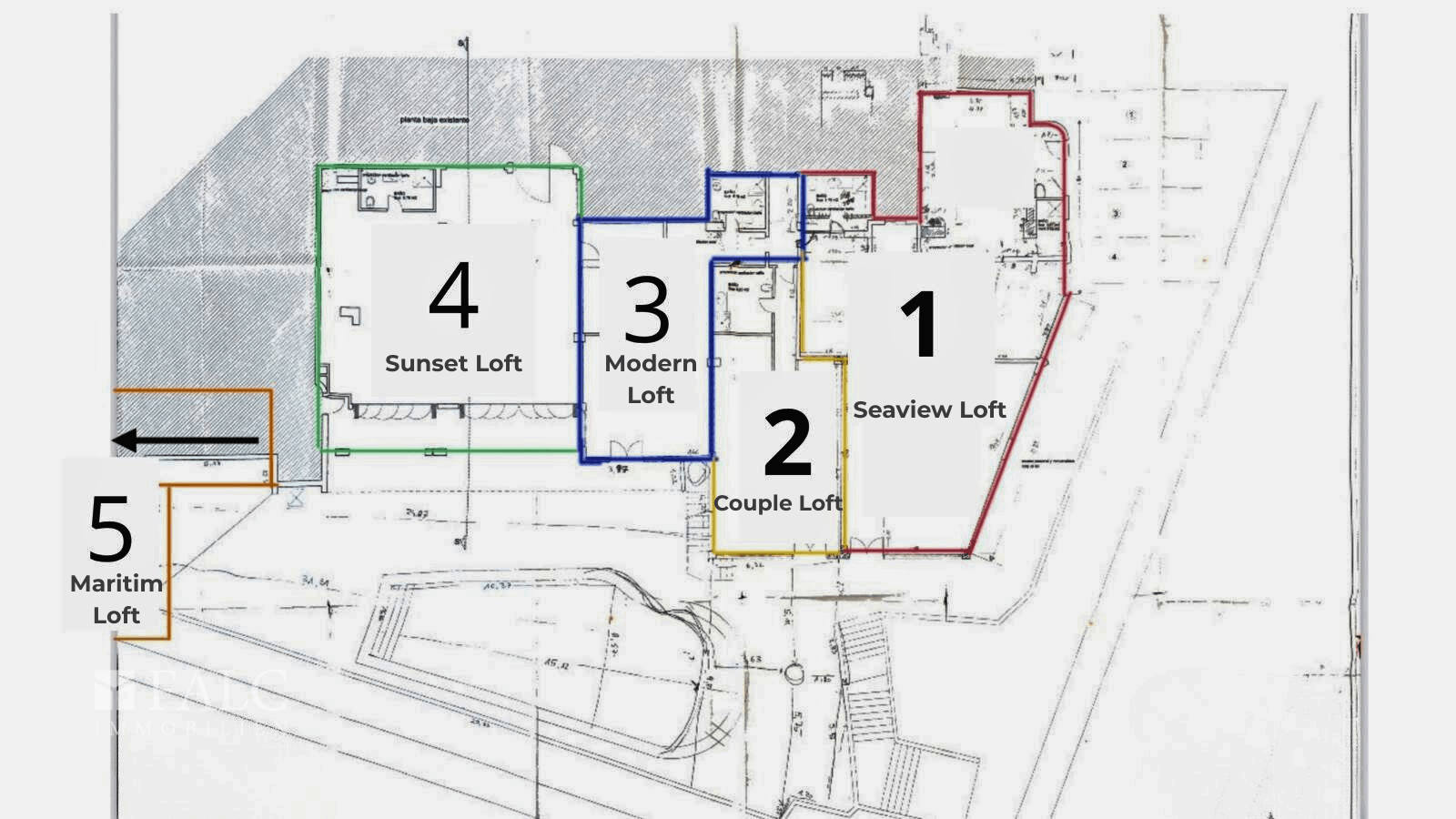 Plan Loft 1-5